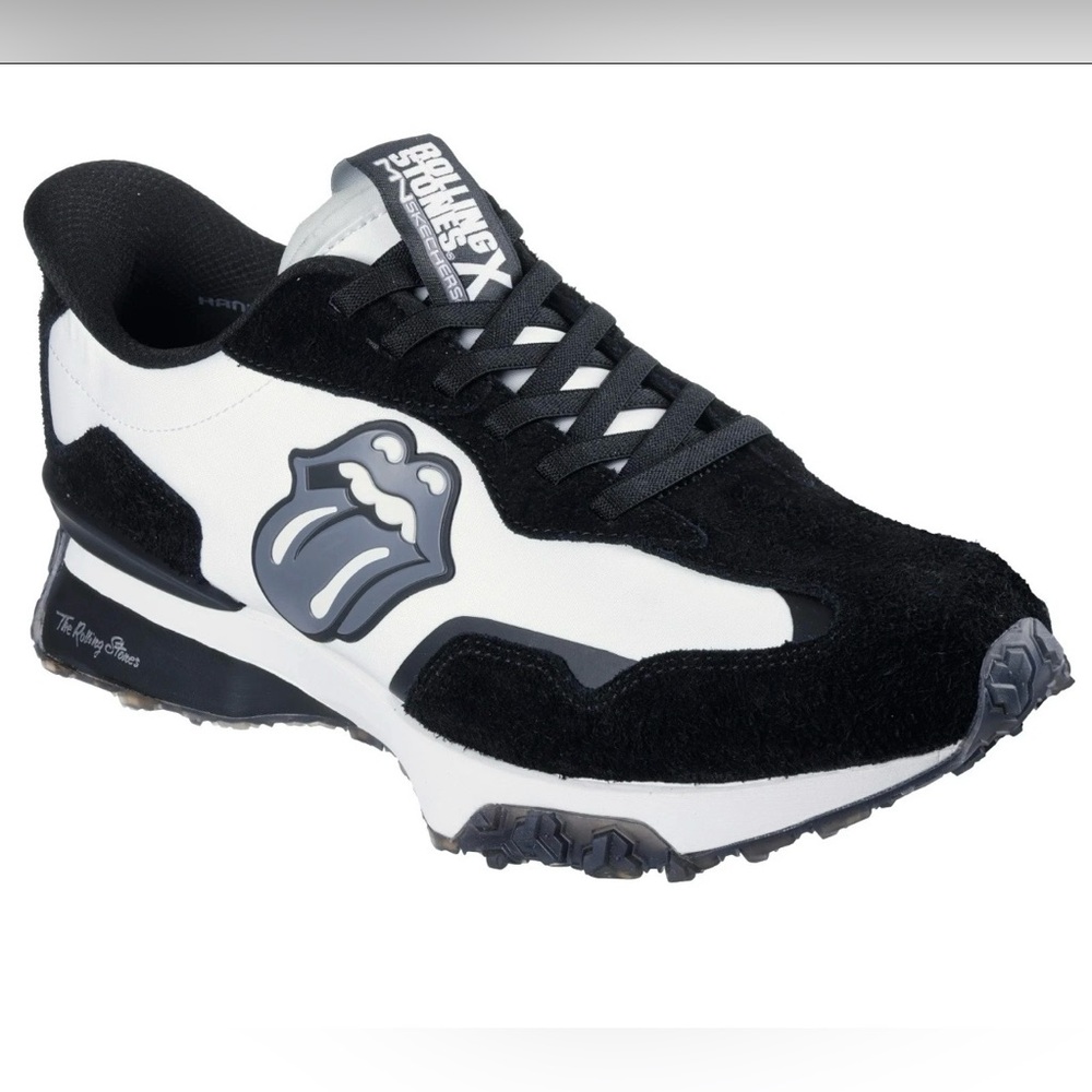 The Rolling Stones Monochrome Men's Sneakers Men MARK NASON Slip-ins